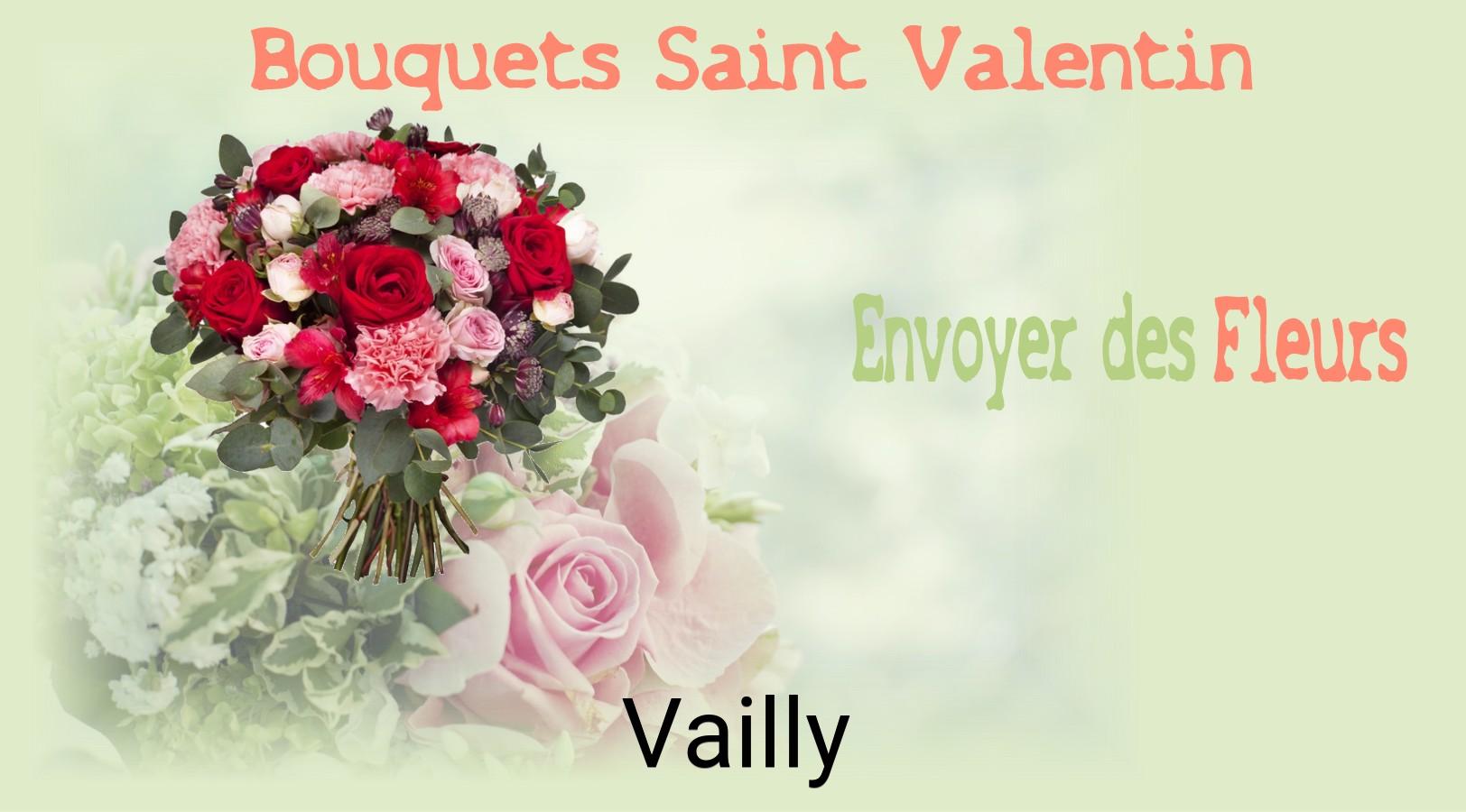 Roses de Saint-Valentin livrées à Vailly